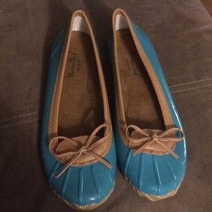 Teal flats